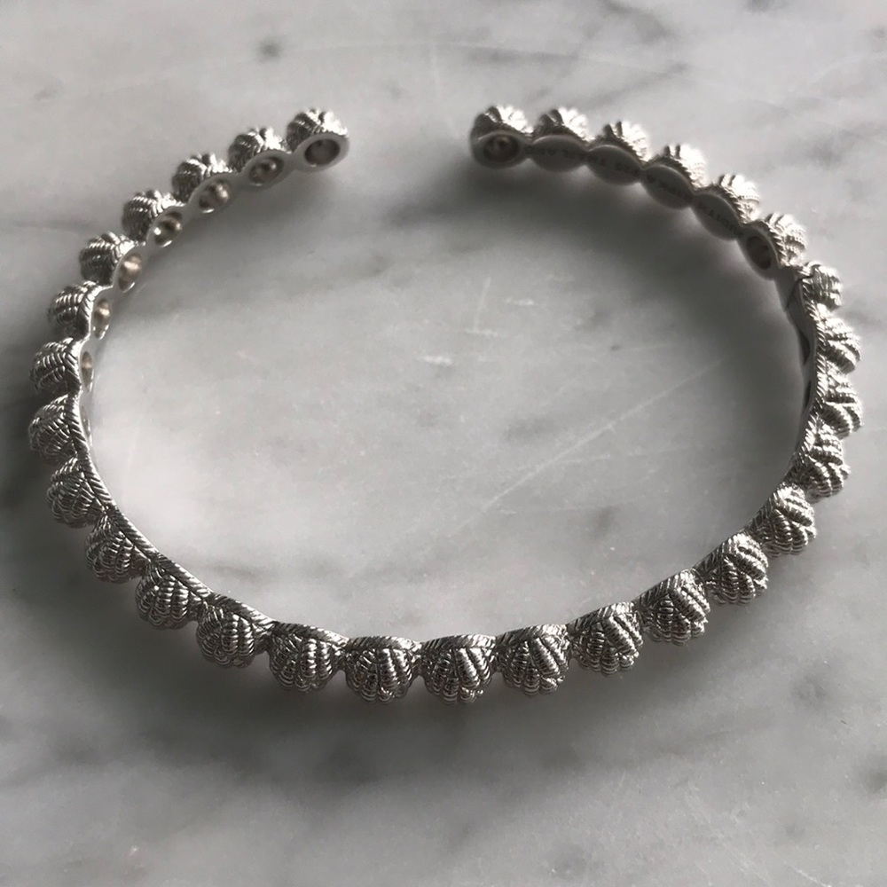 🎉SOLD ON EBAY🎉 - Judith Ripka Sterling Silver Hinged Cuff (NEW)